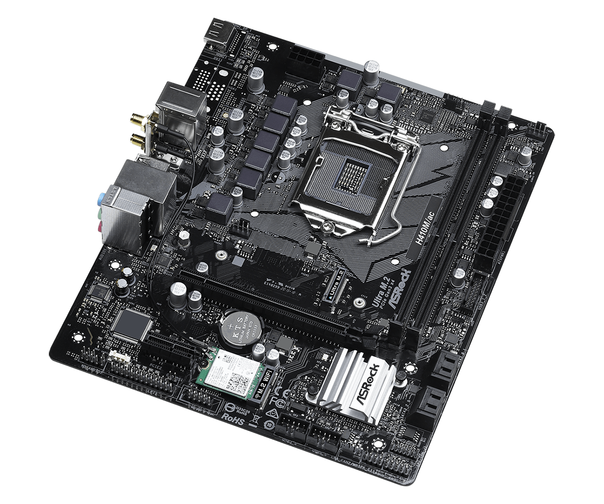 Подключение материнской платы asrock h410m