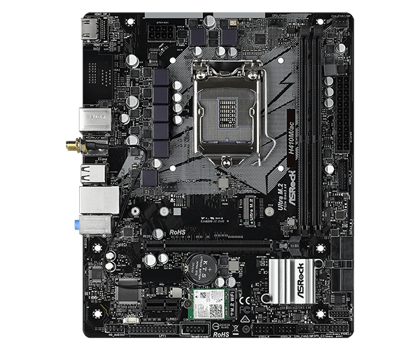 Подключение материнской платы asrock h410m