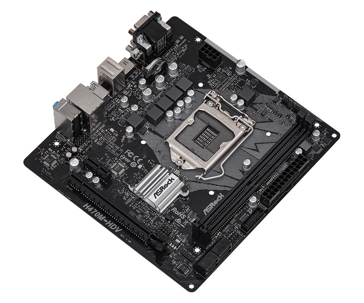 Материнская плата asrock h470m hdv совместимость