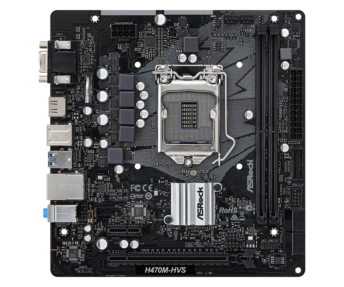 Asrock h470m pro4 обзор