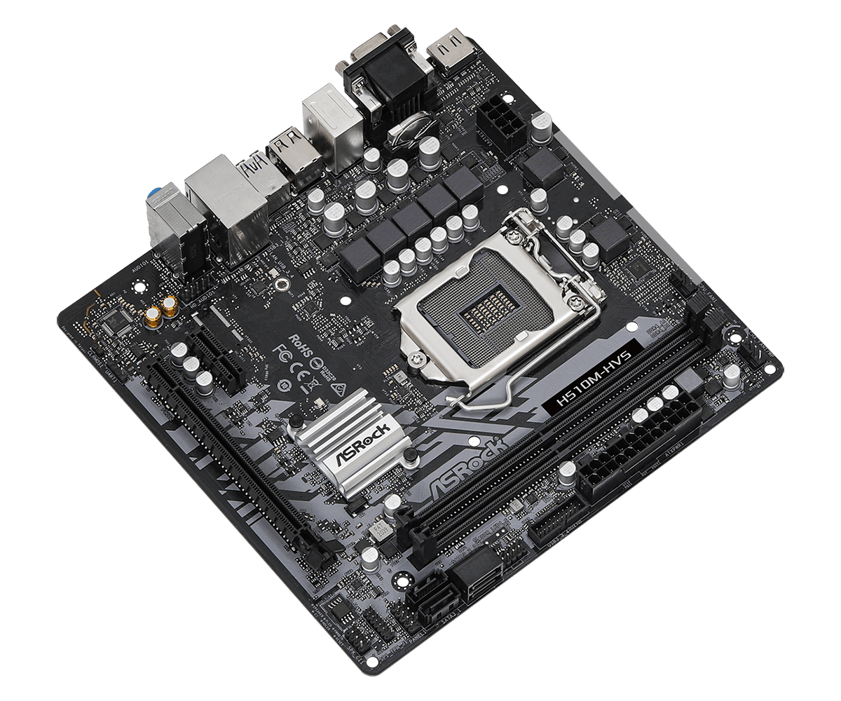 Asrock h510m hvs какие процессоры поддерживает