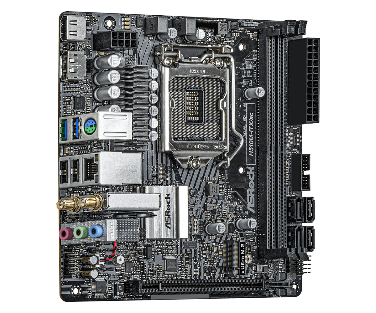 Asrock h510m hvs какие процессоры поддерживает