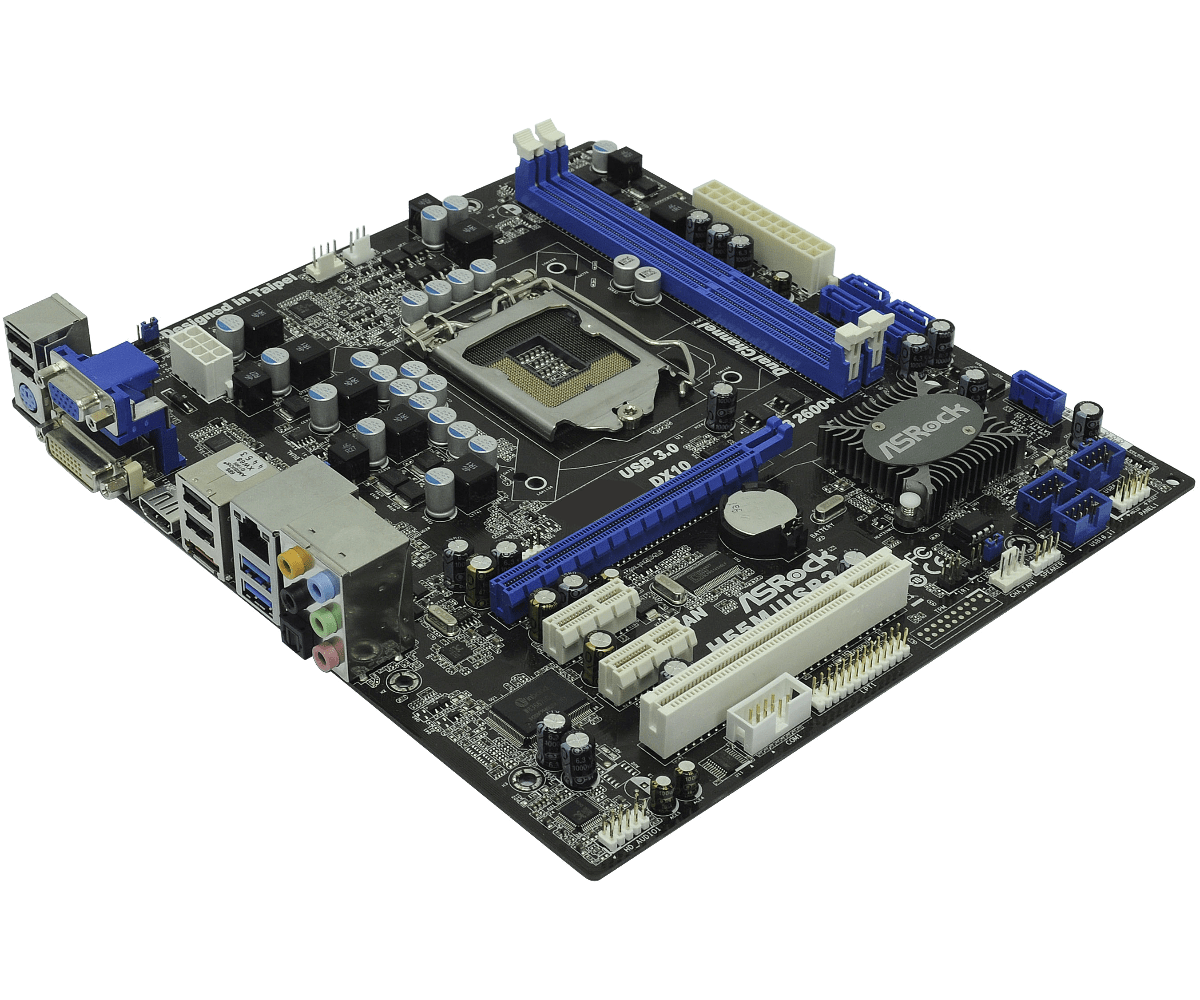 Asrock h55m le включается и сразу выключается