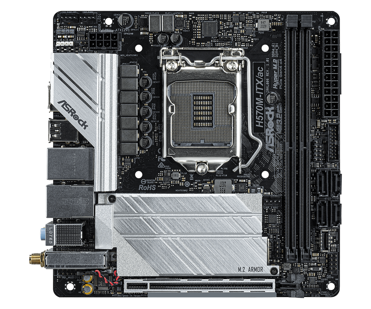 Asrock h570m pro4 обзор