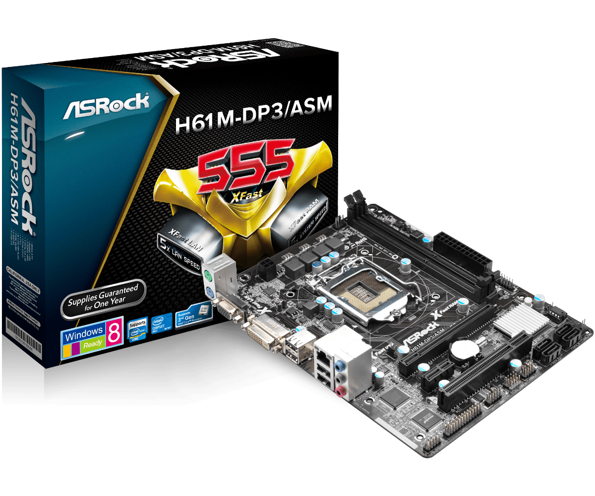 ASROCK h61m-DGS.