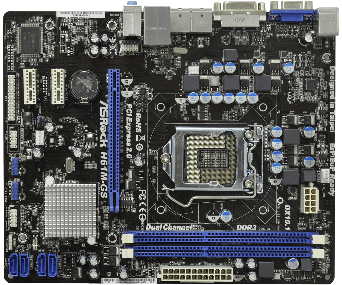 Asrock h61m gs bios обновить