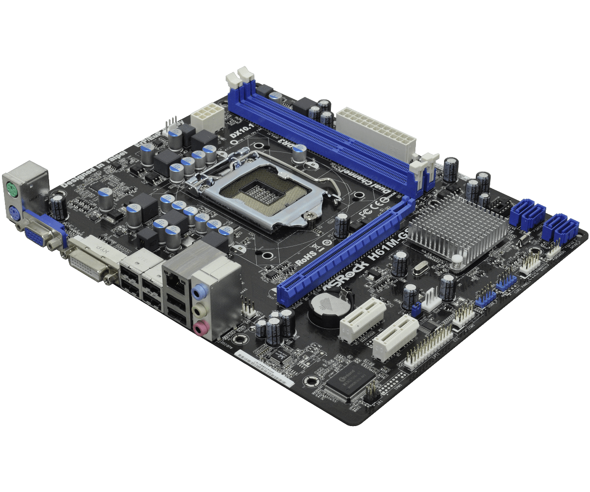 H61m hvs asrock совместимость с видеокартами