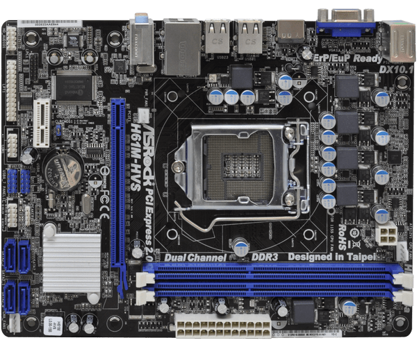 Asrock h61m совместимость процессоров