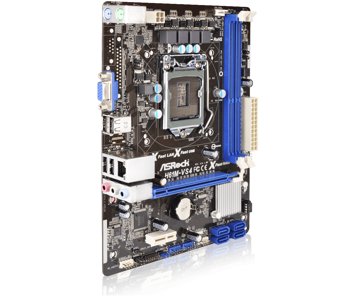 H61m hvs asrock совместимость с видеокартами