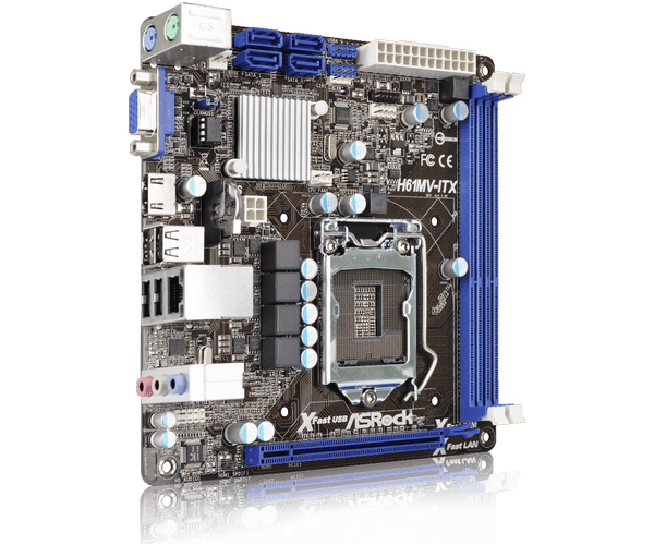 Asrock h61mv itx обзор