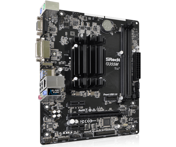 Материнская плата asrock j3355m обзор