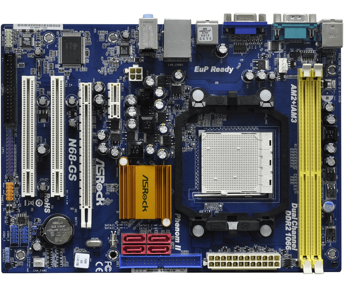 Asrock n68c gs ucc какой процессор самый лучший