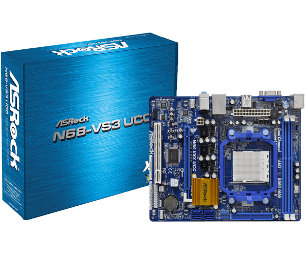 ASRock > N68-VS3 UCC