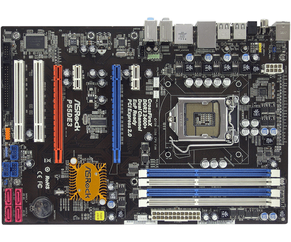 Как разогнать процессор на материнке asrock p55de3