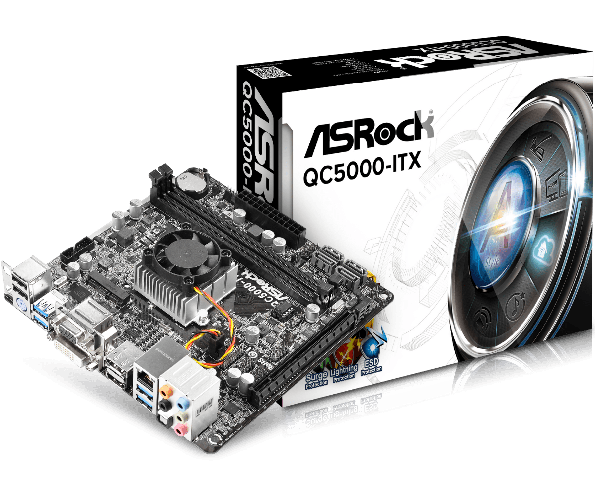 Asrock qc5000m itx обзор