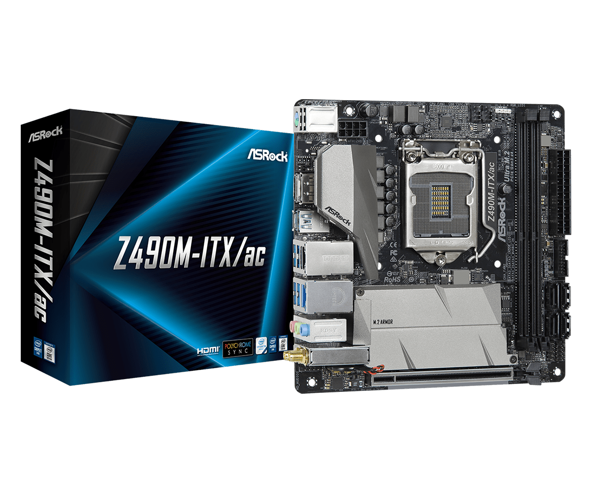 ASRock Z370M-ITX/ac LGA1151 8世代・9世代 - PC/タブレット