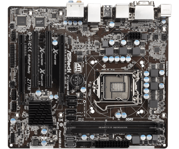 Asrock z77m не запускается