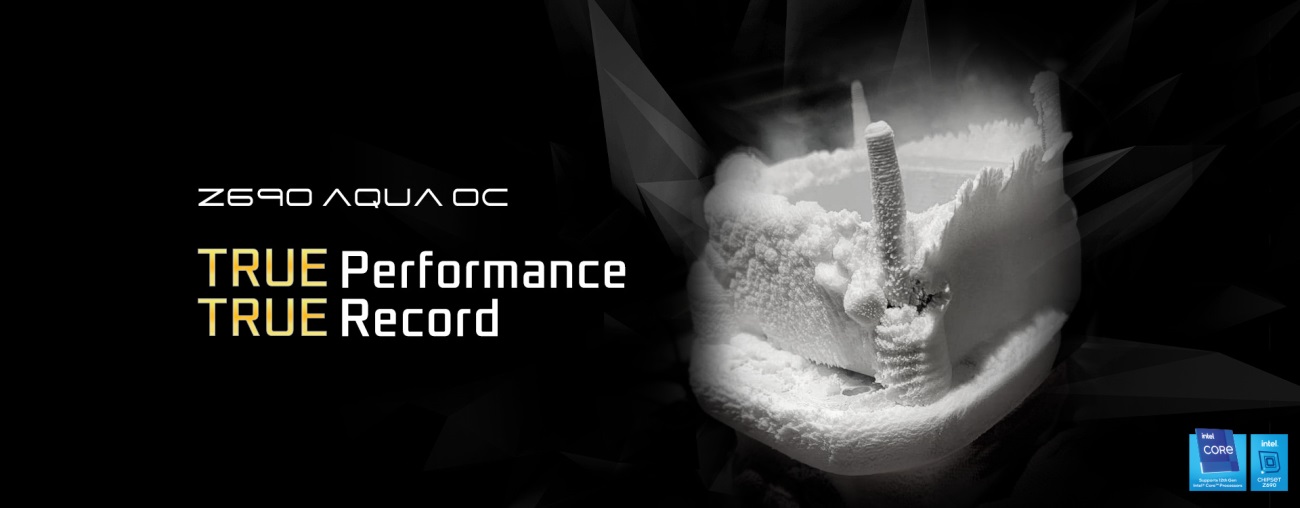 Z690 AQUA OC Dominates the Ranking on HWBOT.org True Performance, True Record