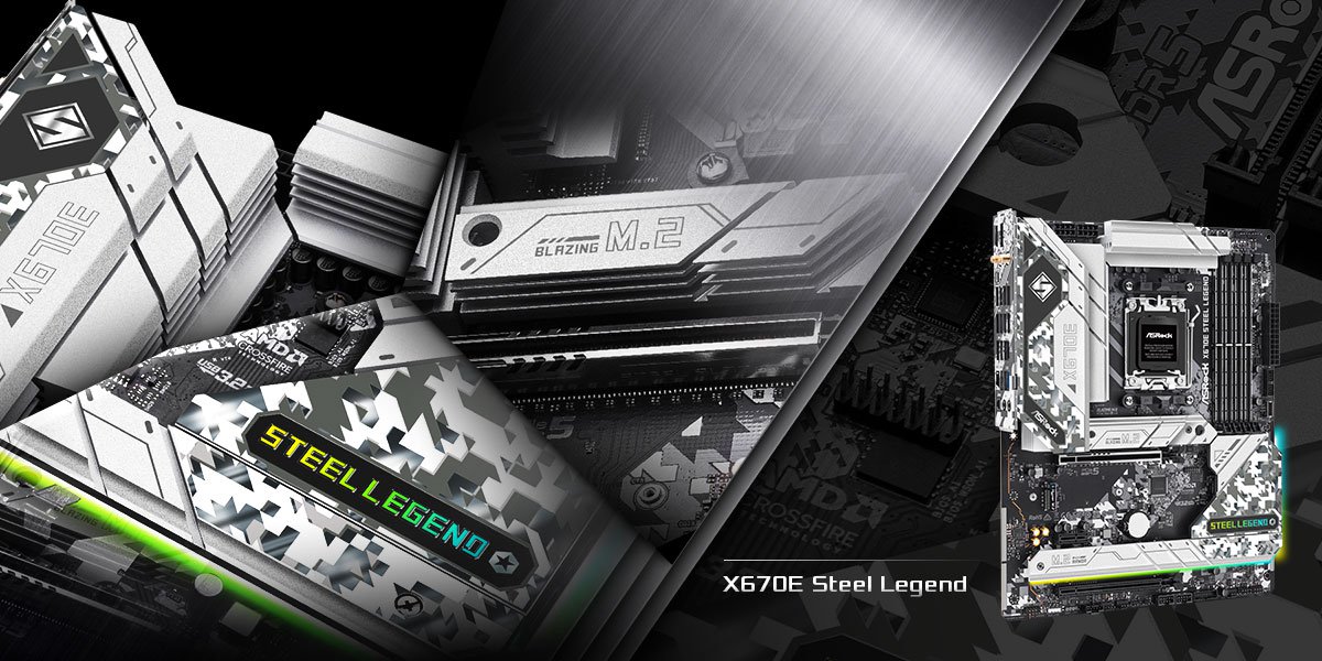 X670E Steel Legend & X670E Pro RS