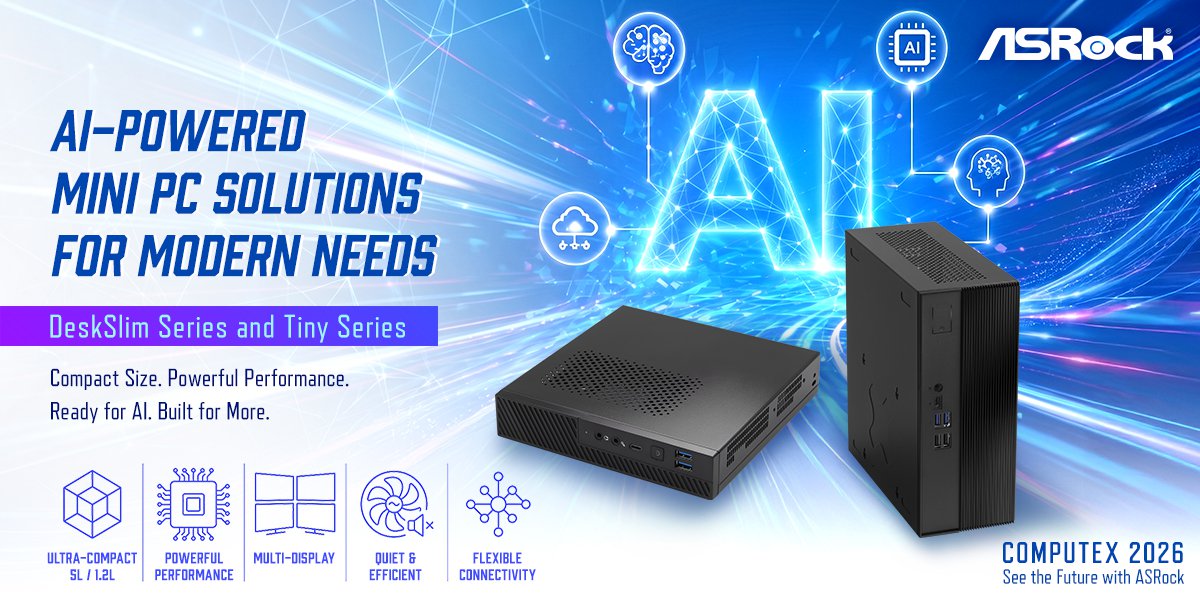 ASRock Celebrates A Decade of Taichi Mastery and Expands Its AI Ecosystem at COMPUTEX 2026