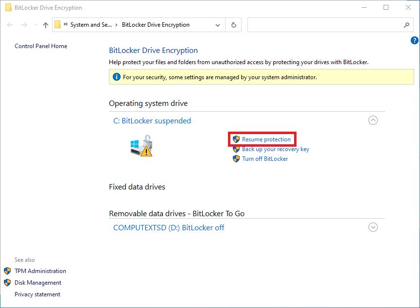 How do I check if a system supports TPM 2.0 and bitlocker? step3